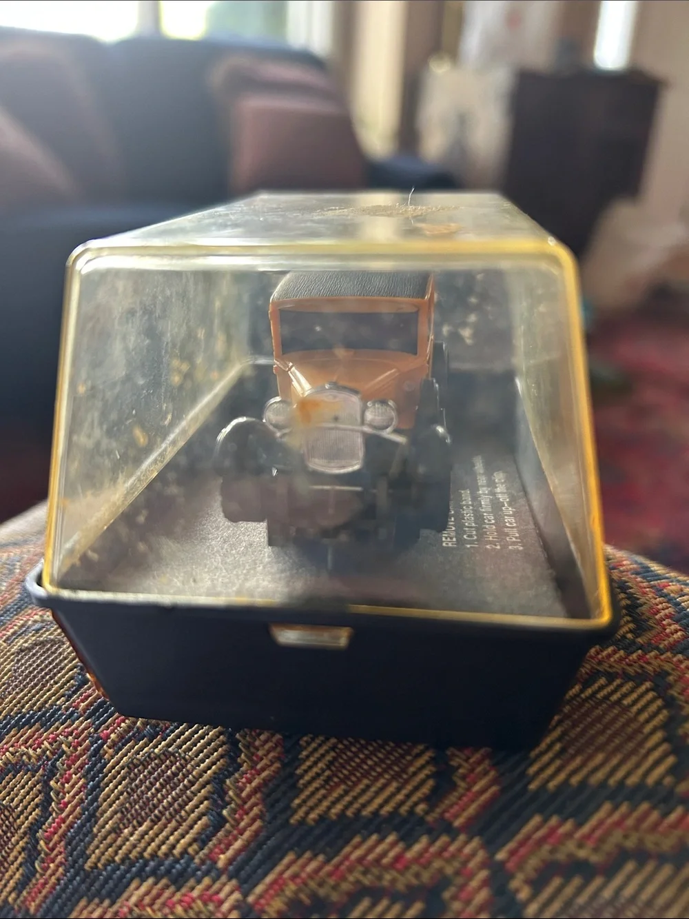 AFX 1931 Ford Panel Toy Car - Yellow
